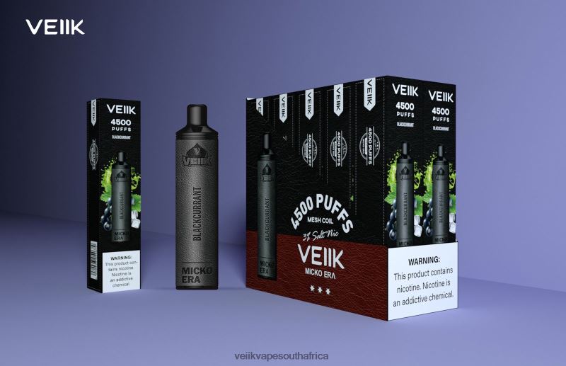 VEIIK Micko Lux South Africa - VEIIK Micko Era 4500 Puffs Disposable 30 mg Blackcurrant A4Z6R49 VEIIK Micko Lux South Africa - VEIIK Micko Era 4500 Puffs Disposable 30 mg Blackcurrant A4Z6R49