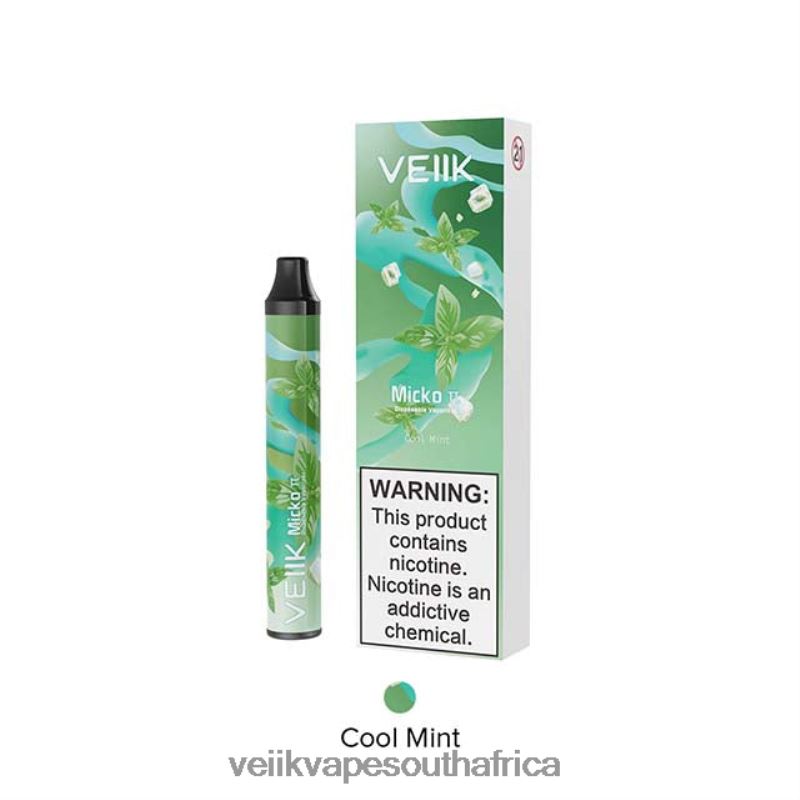VEIIK Vape Cape Town - VEIIK Micko Pie Disposable Vape 600 Puffs Cool Mint A4Z6R422 VEIIK Vape Cape Town - VEIIK Micko Pie Disposable Vape 600 Puffs Cool Mint A4Z6R422