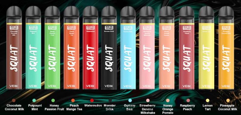 VEIIK Vape Review - VEIIK Squat Mesh 1800 Puffs Disposable Vape Pen 10pcs Multiple Flavors A4Z6R454 VEIIK Vape Review - VEIIK Squat Mesh 1800 Puffs Disposable Vape Pen 10pcs Multiple Flavors A4Z6R454