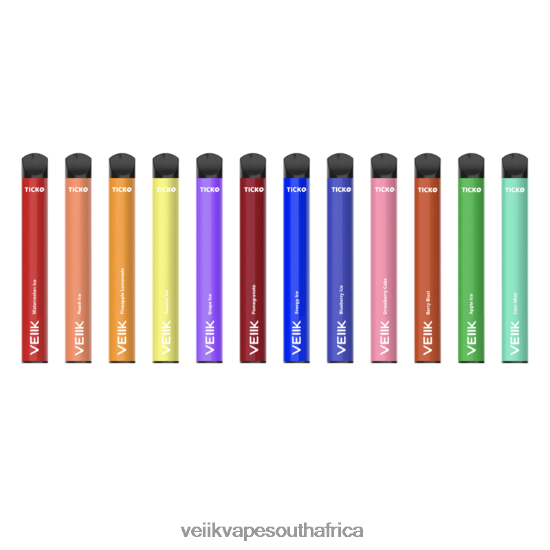 VEIIK Vape South Africa - VEIIK Ticko Disposable Vape 1200 Puffs Multiple Flavors A4Z6R431 VEIIK Vape South Africa - VEIIK Ticko Disposable Vape 1200 Puffs Multiple Flavors A4Z6R431